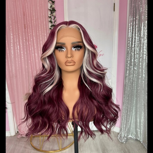 Human Hair Blended Lace Front Wig main image 5